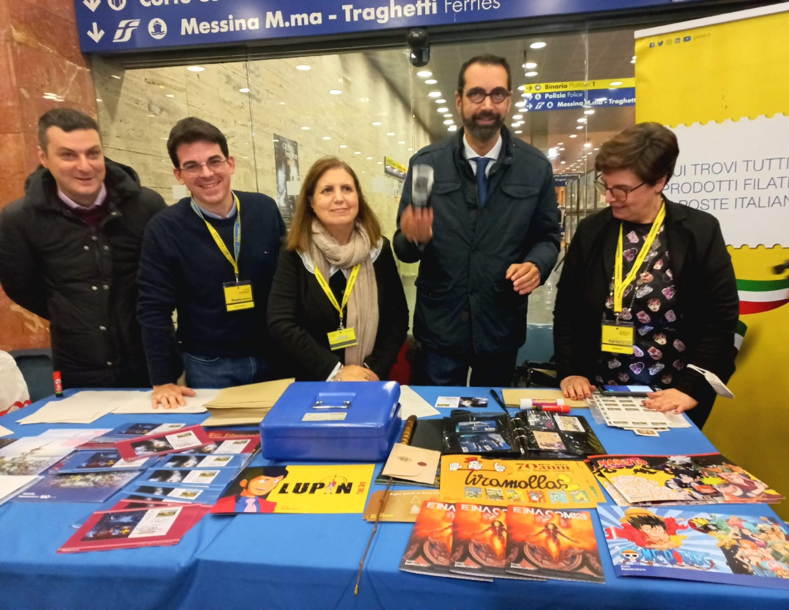 Filatelia, mostra alla stazione Fs