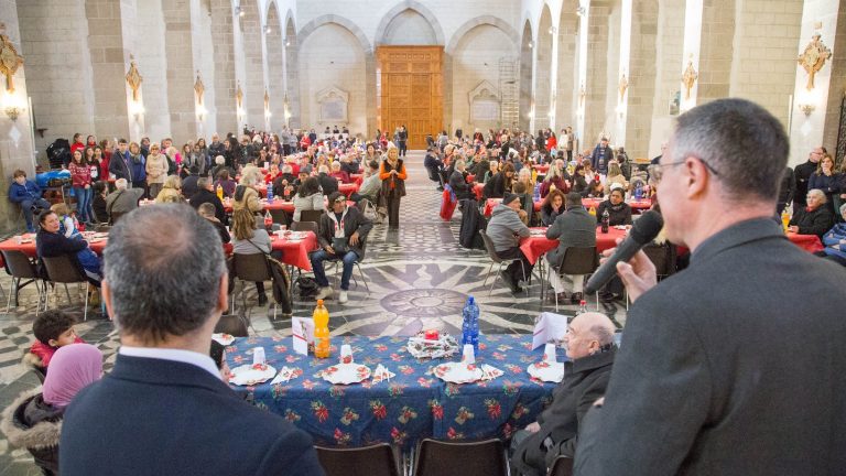 L’arte del maestro Samperi a sostegno del pranzo di Natale di Sant’Egidio