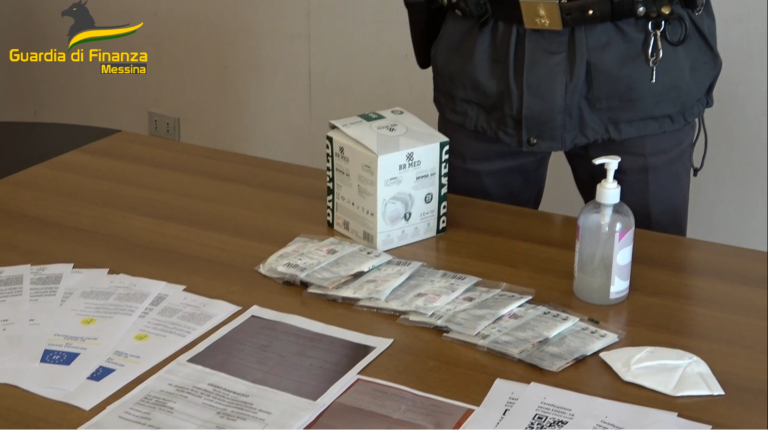 Falsi Green pass, 4 arresti a Messina