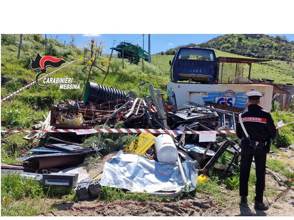 Discarica abusiva nel Parco dei Nebrodi, 4 denunciati