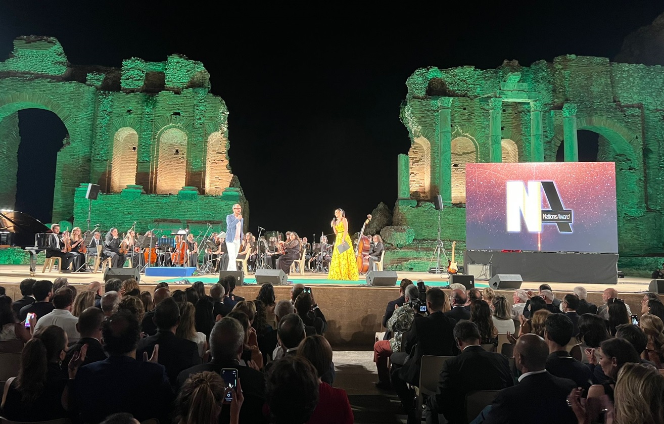 Torna il Nations Award, ricco il red carpet a Taormina