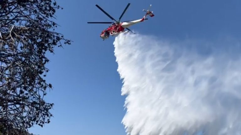 Incendio lambisce il complesso “Mito”