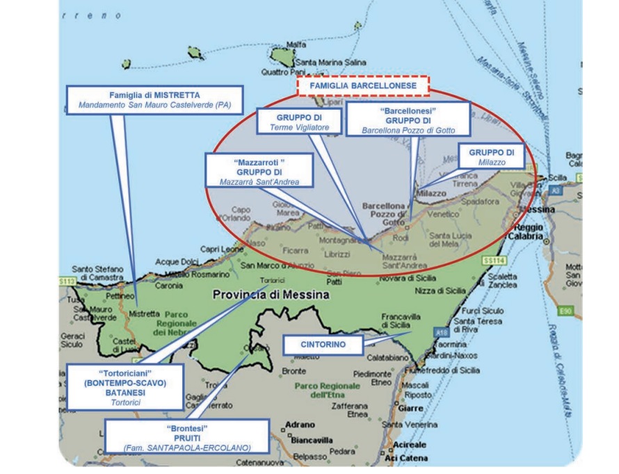 Pubblicato il Report DIA: ecco come si articolano le mafie messinesi