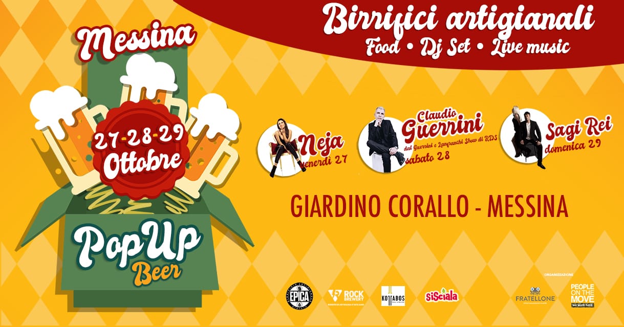 “Pop Up Beer”, full immersion al Giardino Corallo