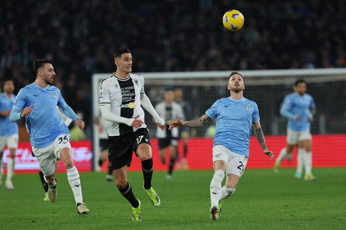 Colpo grosso Udinese all’Olimpico, battuta 2-1 la Lazio