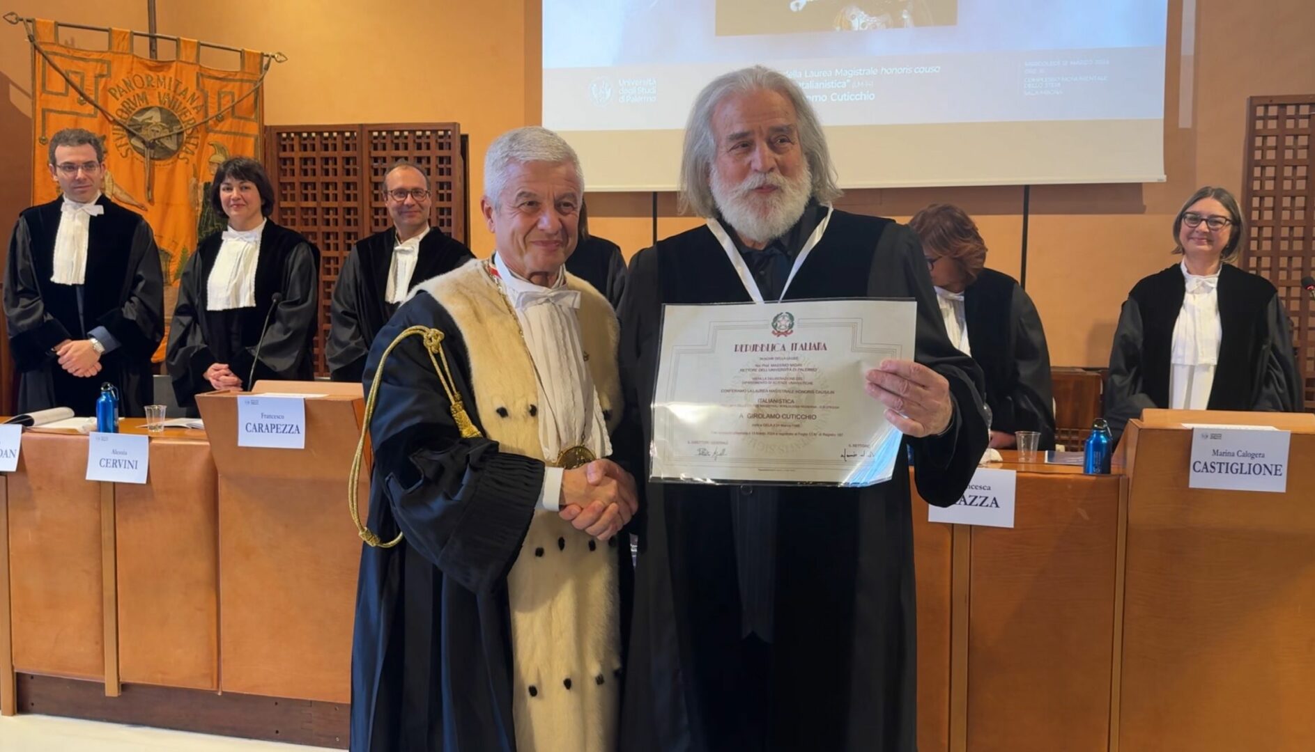 Università Palermo, laurea honoris causa al “puparo” Mimmo Cuticchio