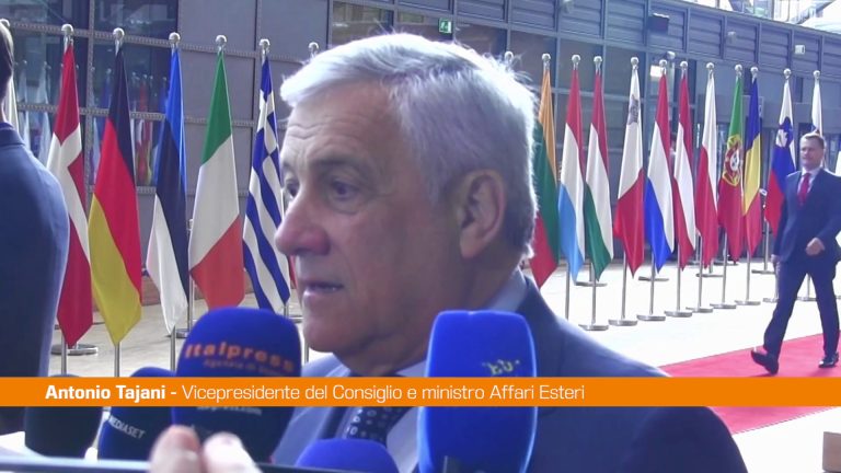 Tajani “Favorevoli a stato palestinese ma non guidato da Hamas”