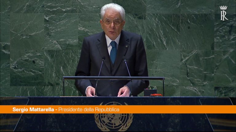 Medio Oriente, Mattarella “Impegno internazionale per de-escalation”