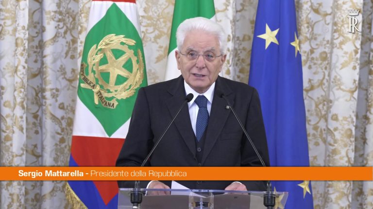 Mattarella “La politica può arginare i conflitti”