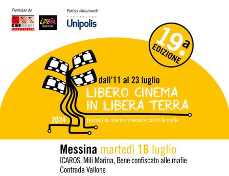 “Libero cinema in Libera terra” farà tappa a Messina