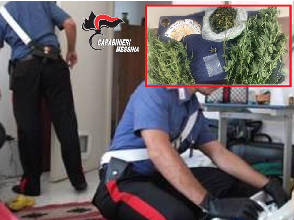 Cannabis in casa: arrestato 41enne dai carabinieri