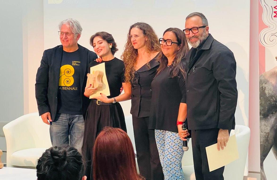 Biennale dello Stretto, premio alla messinese La Fauci