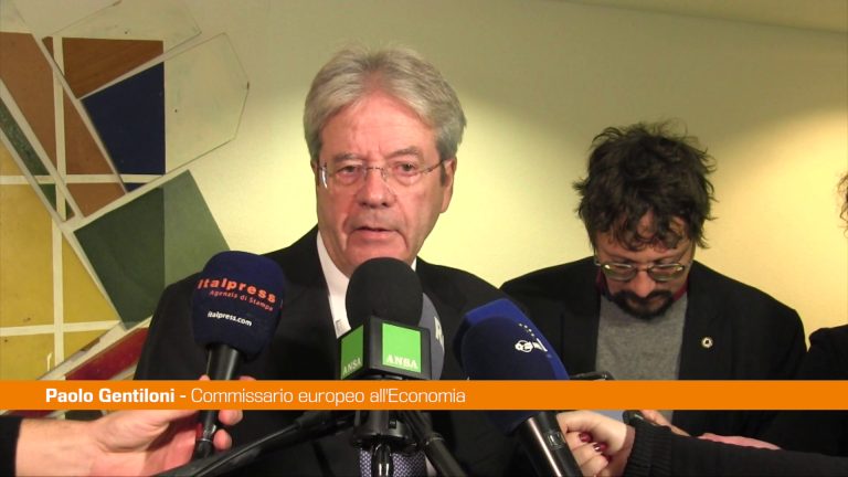 Ue, Gentiloni “Crescita modesta, Italia nella media”