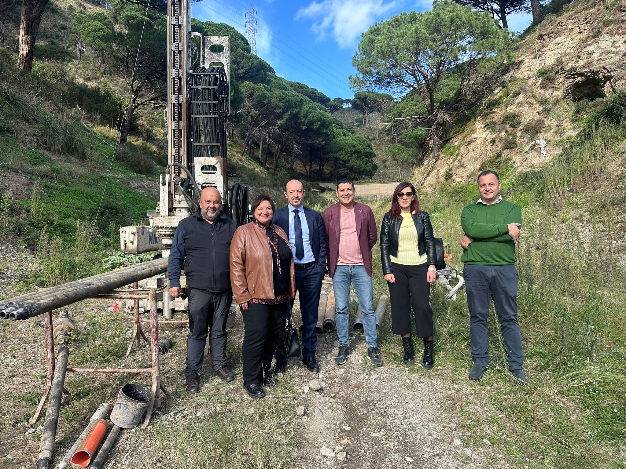 Torrente San Michele: sopralluogo per i lavori di sistemazione idraulica